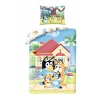 Bajkowa Pościel Licencjonowana Bluey 140x200 - Komfort i Radość Dziecka!