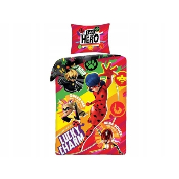 Pościel BIEDRONKA I CZARNY KOT - Magiczny Sen Twojego Dziecka