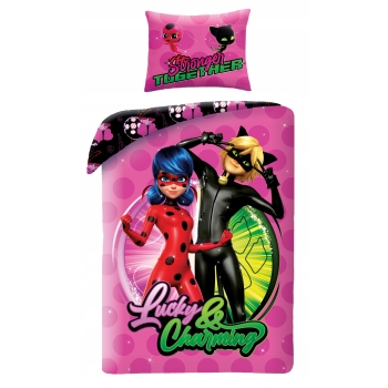 Pościel Licencjonowana Biedronka i Czarny Kot 100% Bawełna | Komfort i Radość 140x200