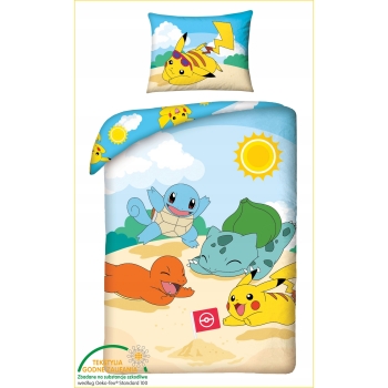Pościel Licencjonowana Pokemon - Komfort i Przygoda w Jednym! 140x200
