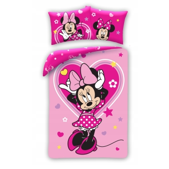 pościel dziecięca Myszka Minnie 100% bawełna 140x200