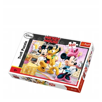Puzzle Trefl MYSZKA MICKEY Minnie 160 elementów disney, pluto
