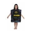 Ręcznik dziecięcy z kapturem Ponczo LEGO Batman 50 X 115cm 100% bawełna