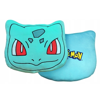Poduszka dziecięca kształtka POKEMON Bulbasaur Halantex dekoracyjna