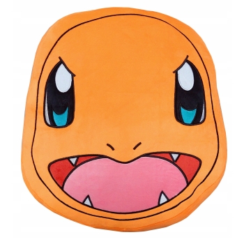 Poduszka dziecięca kształtka POKEMON Charmander Halantex dekoracyjna