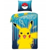 Pościel dziecięca POKEMON 160x200 Halantex 100% bawełna pikachu