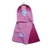 Komplet zimowy dziecięcy Hello Kitty czapka + szalik Sanrio kotek kot