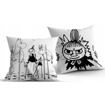 Poduszka dekoracyjna Muminki 40 x 40 Halantex jasiek