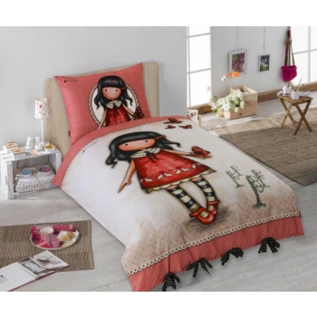 Pościel dziecięca Santoro Gorjuss 140 x 200 cm Halantex 100% bawełna