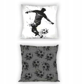 POSZEWKA bawełniana PIŁKARZ 40x40 cm Piłka nożna