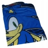 Kocyk dziecięcy SONIC polar 100x140 niebieski pled dziecięcy