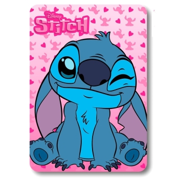 Koc Dziecięcy 100x140 Polarowy Lilo i Stitch Disney Polar Kocyk Narzuta