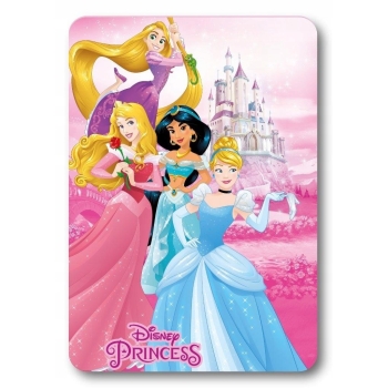 Kocyk dla dziecka KOC polar 100x140 Księżniczki Disney dziewczęcy Princess