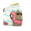 Kocyk dziecięcy PUSHEEN 130 x 160 kotki flanelowy pluszowy kotek kot
