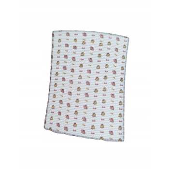 Kocyk dziecięcy PUSHEEN 130 x 160 kotki flanelowy pluszowy kotek kot