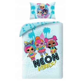 Pościel Niemowlęca LOL Surprise 100 x 135 cm Halantex 100% bawełna L.O.L