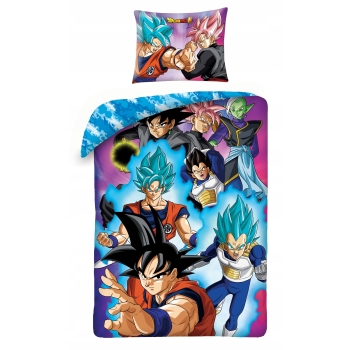 Pościel dziecięca Dragon Ball 140 × 200 cm Halantex 100% bawełna Son Goku