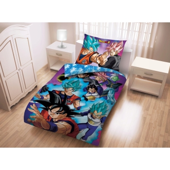 Pościel dziecięca Dragon Ball 140 × 200 cm Halantex 100% bawełna Son Goku