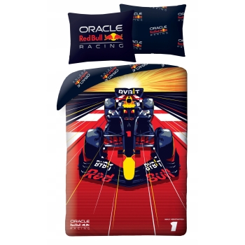 Pościel dziecięca Red Bull Racing 140 x 200 cm Halantex Oracle RB Racing F1