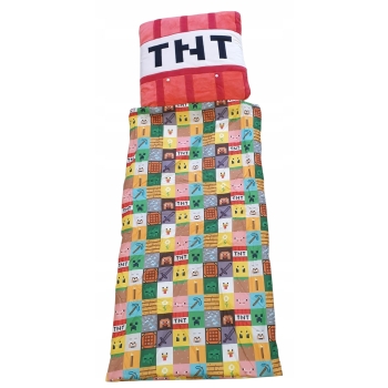 Śpiworek dziecięcy Minecraft sleeping bag Halantex śpiwór dla dziecka TNT