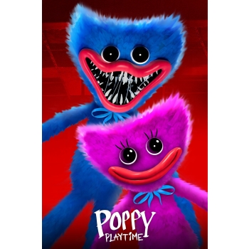 Kocyk dziecięcy Poppy Playtime 130 x 170 cm Halantex koc polarowy