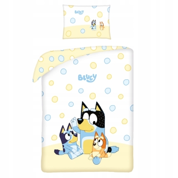 Pościel niemowlęca Bluey 100 x 135 cm Halantex 100% bawełna łóżeczkowa