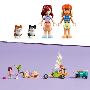 LEGO Friends 42641 Przygoda z surfującymi psami i skuterem