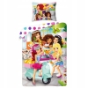 Pościel dziecięca LEGO Friends 140 x 200 Halantex 100% bawełna