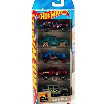 HOT WHEELS 5-PAK ZESTAW POJAZDÓW HW BAJA BLAZERS JBJ82