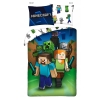 Pościel dziecięca Minecraft 140 x 200 cm Halantex 100% bawełna Steve Alex