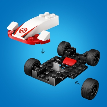 LEGO City 60464 Miasto Williams Racing i Haas F1 Samochody wyścigowe F1