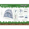 NAMIOT dla dzieci MINECRAFT ogrodowy/plażowy automatyczny POP UP 125x125cm