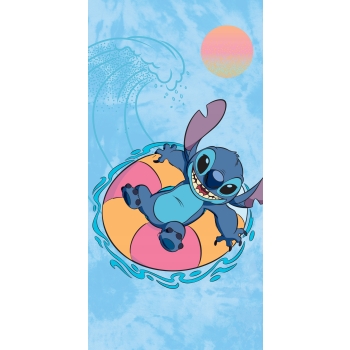 Ręcznik kąpielowy Stitch 140 x 70 cm Halantex 100% bawełna Disney plażowy