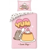 Pościel dziecięca Pusheen 140 x 200 cm Halantex 100% bawełna kot kotek