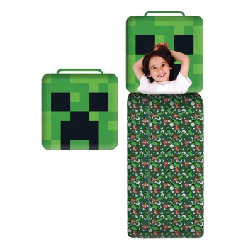 Śpiworek dziecięcy Minecraft sleeping bag Halantex śpiwór dziecko CREEPER