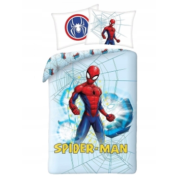 Pościel dziecięca SPIDER-MAN 140 x 200 Halantex 100% bawełna