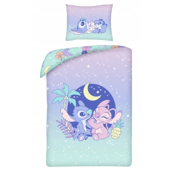 Pościel dziecięca Lilo i Stitch 140x200 Halantex 100% bawełna disney Sticz