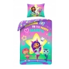 Pościel dziecięca Gabby's dollhouse 140 x 200 cm Halantex Koci Domek Gabi