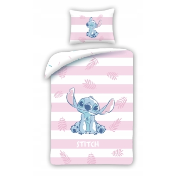 Pościel dziecięca Lilo i Stitch 140x200 Halantex 100% bawełna Disney Sticz