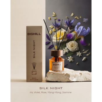 SILK NIGHT Eyfel BIGHILL NISZOWY ZAPACHY DO DOMU PATYCZKI 120 ML