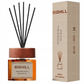 Odświeżacz powietrza patyczki BigHill 120 ml MODERN ROSE dyfuzor zaoachowy