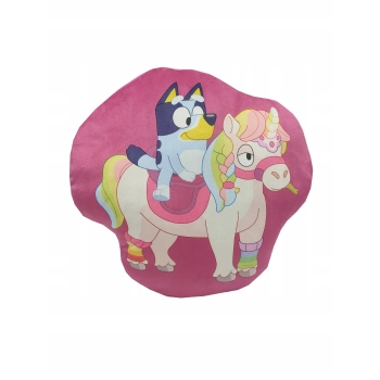 Poduszka dekoracyjna Bluey dziecięca kształtka Halantex pieski Blue