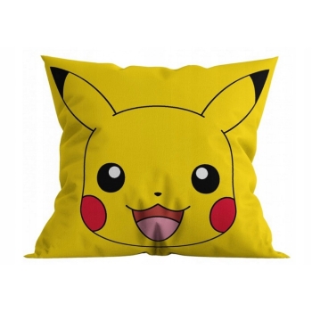Poduszka dekoracyjna Pokemon 40 x 40 cm Halantex Pikachu jasiek dziecięca