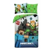 Pościel dziecięca Minecraft 140 x 200 cm Halantex 100% bawełna Steve Alex