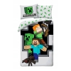 Pościel dziecięca Minecraft 140 x 200 cm Halantex 100% bawełna Steve Alex
