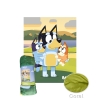 Kocyk dziecięcy Bluey 120 x 150 cm Halantex koc pieski Tata Bingo Bluey