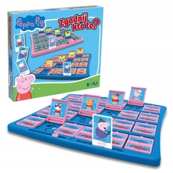 Gra planszowa Zgadnij kto to? Świnka Peppa 11 bit studios