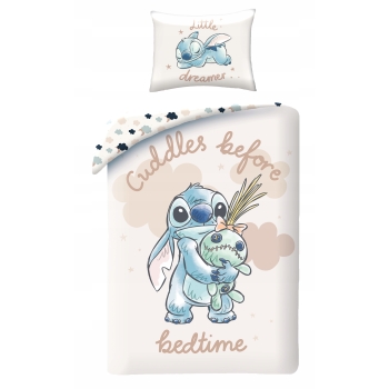 Pościel dziecięca Lilo i Stitch 160x200 Halantex 100% bawełna Disney Sticz