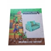 Dmuchane łóżko i sofa Minecraft dla dzieci 2 w 1 rozkładana sofa Halantex
