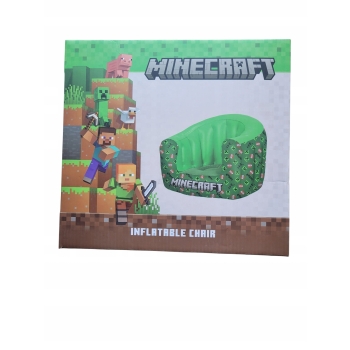 Dmuchany Fotel Minecraft 64 x 70 x 85 cm Halantex dmuchana pufa
